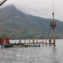 Battage pieux Groupe BRESSE Philippe