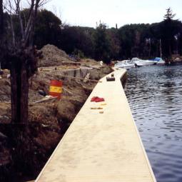 Fabrication ponton Groupe BRESSE Philippe